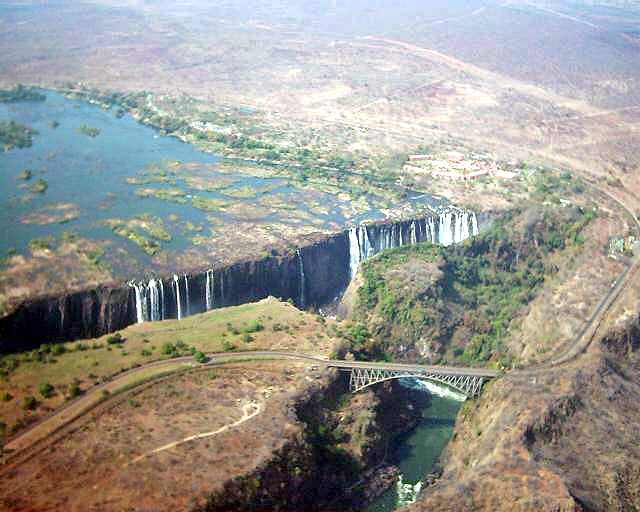 Victoria cascade Zimbabwe