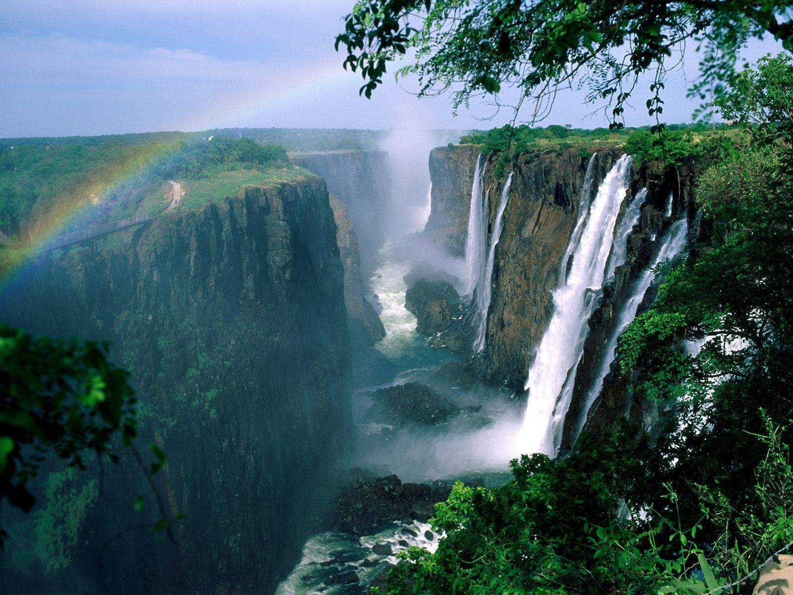 Victoria chutes arc en ciel Zimbabwe