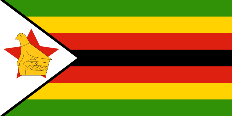 Zimbabwe drapeau