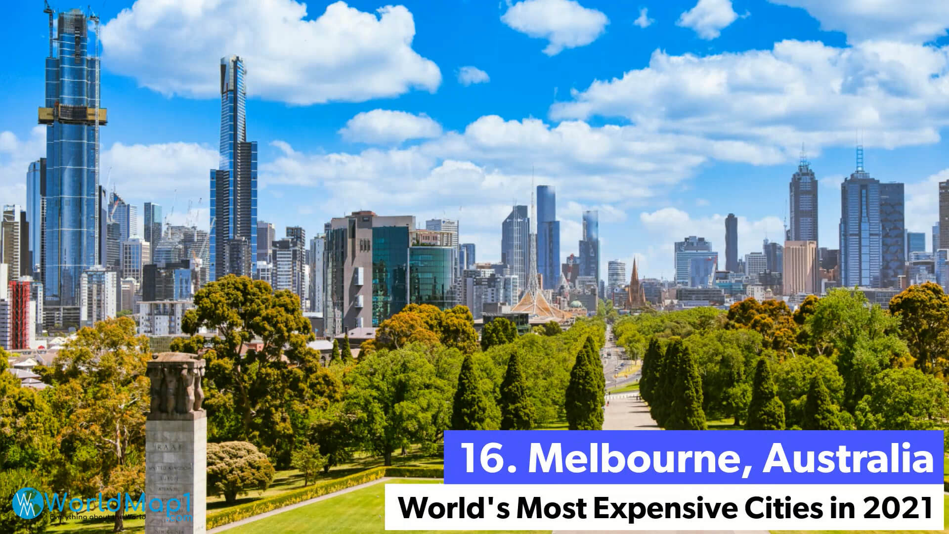 Les villes les plus chères du monde - Melbourne, Australie
