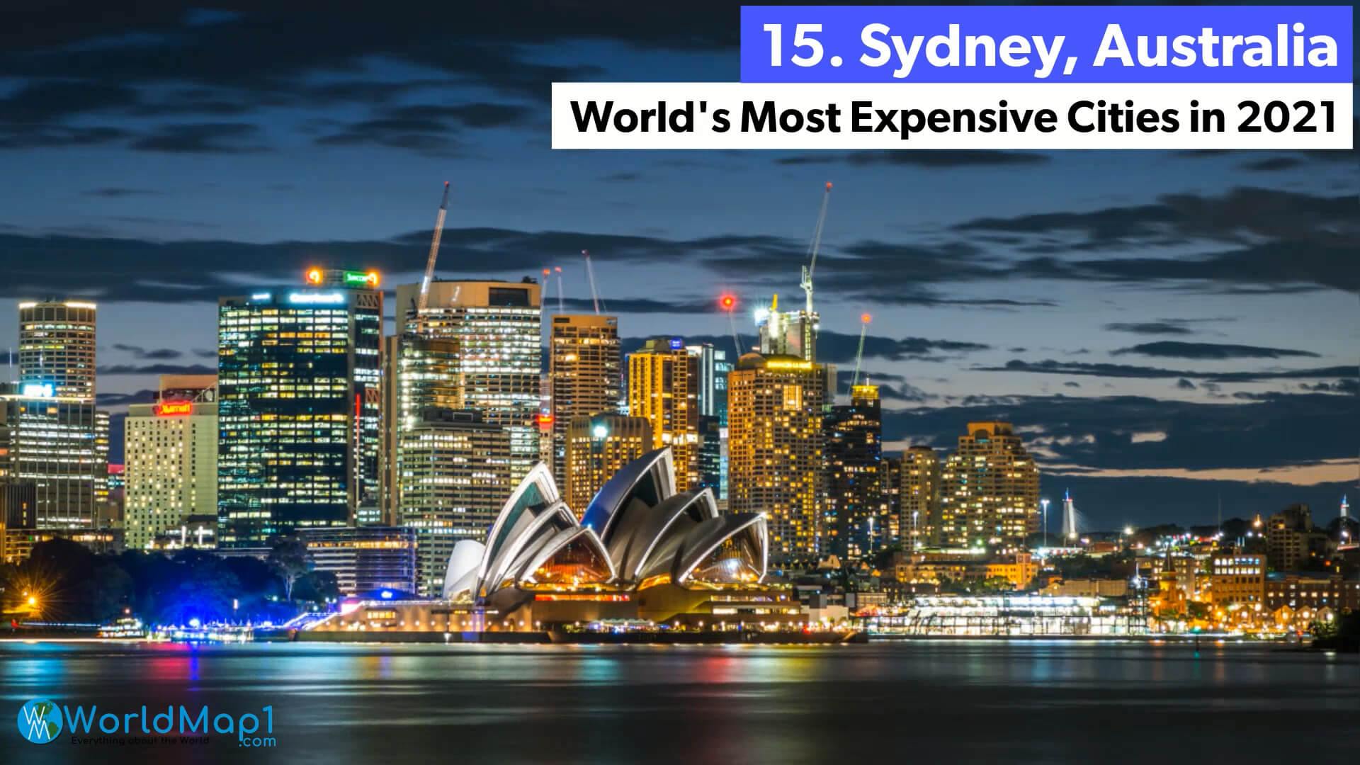 Les villes les plus chères du monde - Sydney, Australie