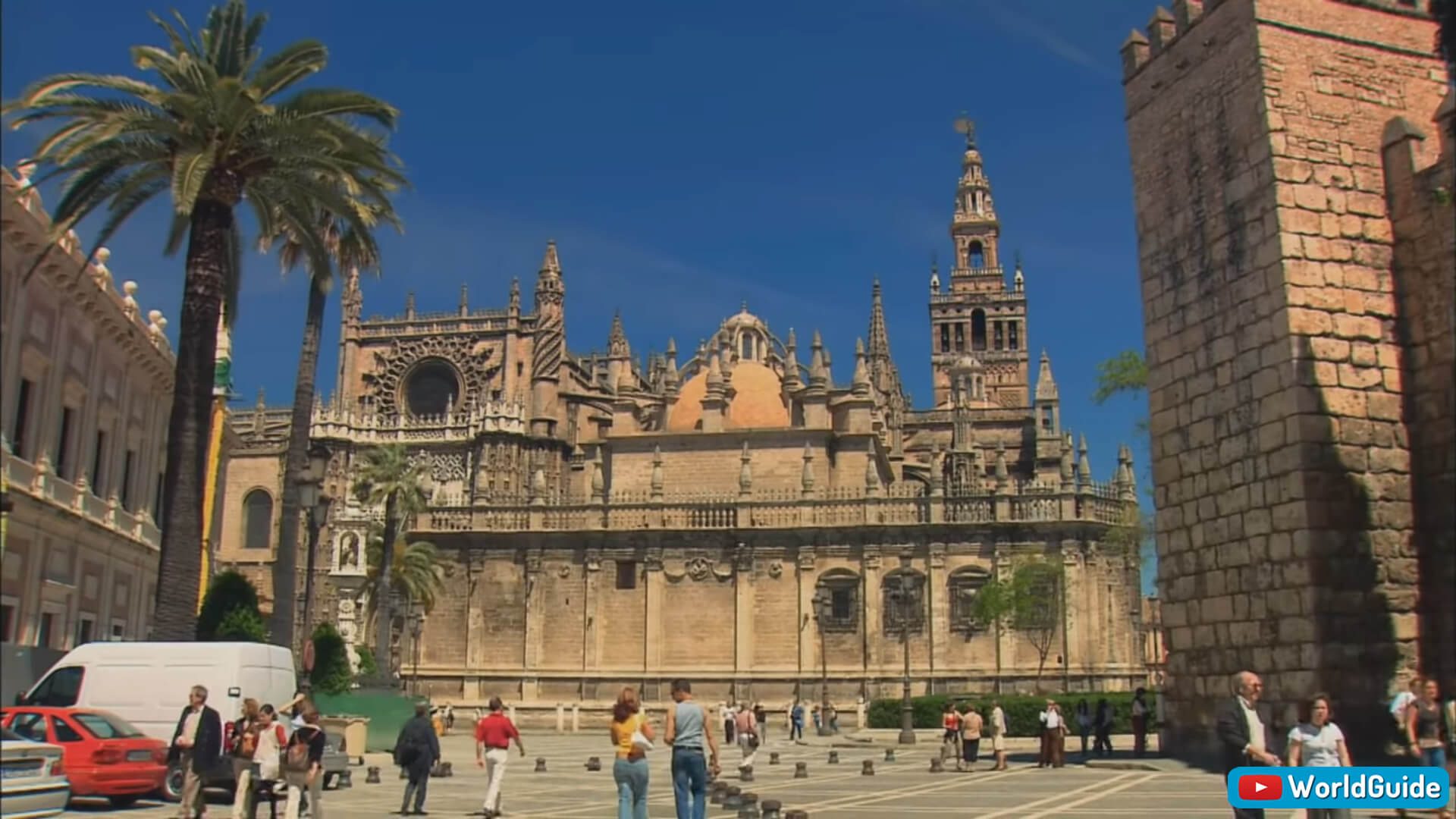 Santa Cruz Cathedrale en Seville